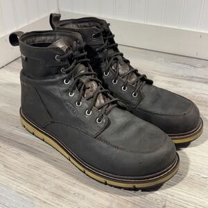 KEEN Utility San Jose Alloy Toe Waterproof Wedge Work Boots Men's Sz 12D‎